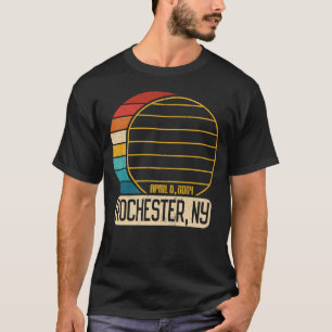 Totale zonsverduistering New York Rochester Eclips T-shirt