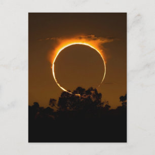 Totale zonsverduistering op 12 augustus 2026 in Gr Feestdagenkaart