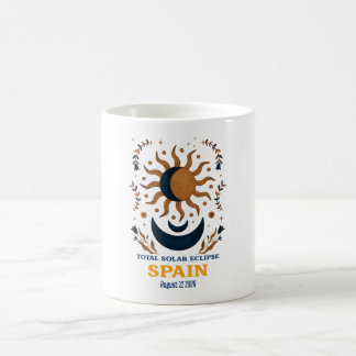 Totale Zonsverduistering Spanje Augustus 2026 Koffiemok