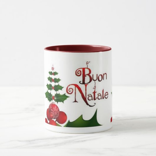 TOTALEMENT "ITALIEN CHRISTMAS BUON NATALE" MUG (Centre)