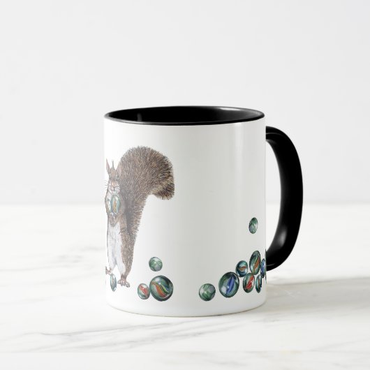 Totalement Marbles Mug (Devant droit)