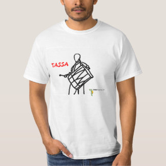 Totalement rouge de T-shirt de Trini Tassa