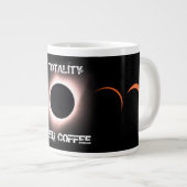 Totalité Solaire Eclipse Café Mug (Devant droit)