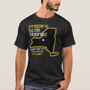 Totaliteit 2024 Eclipse SYR New York bereidt zich T-shirt