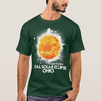 Totaliteit OHIO 2024 Totaal zonneschijn T-shirt