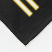 Totality Path 2024 Indiana Totale Eclipse Pocket Fleece Deken (Hoek)