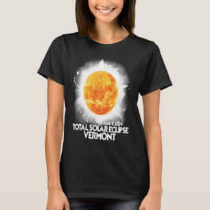 Totality VERMONT 2024 American Total Solar Eclipse T-shirt
