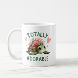 Totally Adorable Turtle Cute Art Koffiemok
