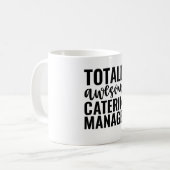 Totally Awesome Catering Manager Koffiemok (Voorkant links)