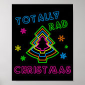 Totally Rad Christmas - 80s Retro Christmas Poster (Voorkant)
