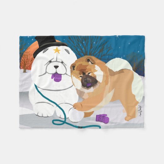 TOTALLY S-MITTEN chow couverture polaire 3 tailles (Devant (Horizontal))