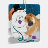 TOTALLY S-MITTEN Chow ornament (Rechts)