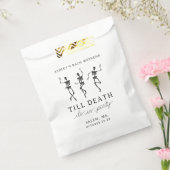 Totdat de Dood Ons Scheidt Bachelorette Weekend Bedankzakje (Gezegeld)