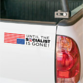 Totdat de socialist is opgegroeid bumpersticker (Op Truck)