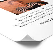 Totdat we elkaar weer ontmoeten Elegisch foto-herd Poster (Hoek)