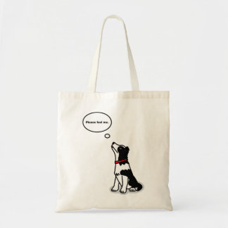 TOTE BAG さわって!ボーダコリーバッグ