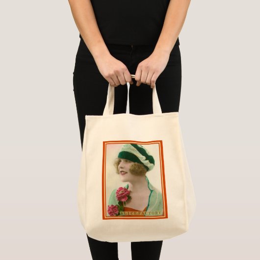 TOTE BAG アンティークな女性 0100 (Devant (produit))
