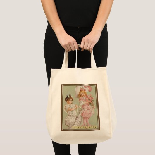 TOTE BAG アンティークな子供達 0100 (Devant (produit))