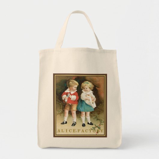TOTE BAG アンティークな子供達 0100 (Devant)
