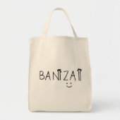 Tote Bag トートバッグ banzai (Devant)