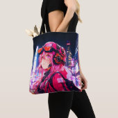 TOTE BAG トートバッグ|VACHABORG グッズ「ピンクメカニカルガールの探検」 (De près)