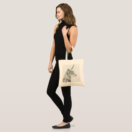 TOTE BAG ミニチュアピンシャートートバッグ (Devant (modèle))