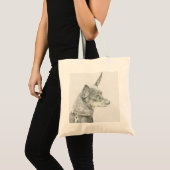 TOTE BAG ミニチュアピンシャートートバッグ (Devant (produit))