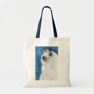 TOTE BAG ラグドールの横顔アートトート
