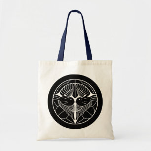 Tote Bag 上 杉 謙 家 紋, Uesugi Kenshin KAMON, Japonais Cre
