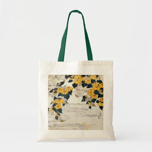 Tote Bag 山 吹, 北 Fleur Jaune, Hokusai, Ukiyo-e (Devant)