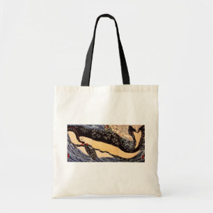 Tote Bag 巨鯨, grande baleine de 国芳, Kuniyoshi, Ukiyoe