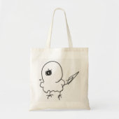 TOTE BAG 雑なインコデザイントートバック (Devant)