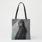 Tote Bag 黒コートJKトートバッグ|寿司娘 GenerativeAI (Devant)