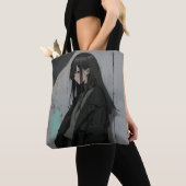 Tote Bag 黒コートJKトートバッグ|寿司娘 GenerativeAI (De près)