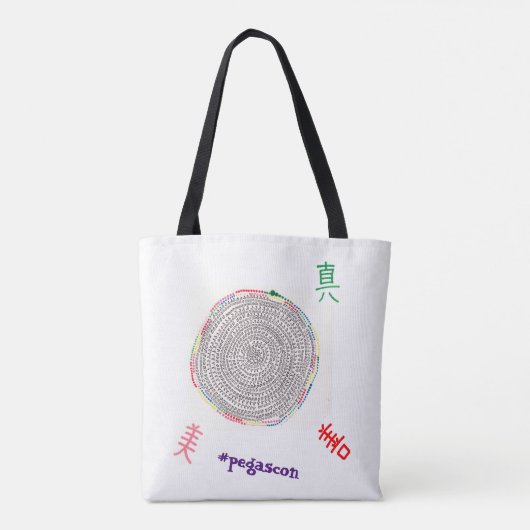 TOTE BAG ３つの大切な要素と「縁結曼荼羅」 (Dos)
