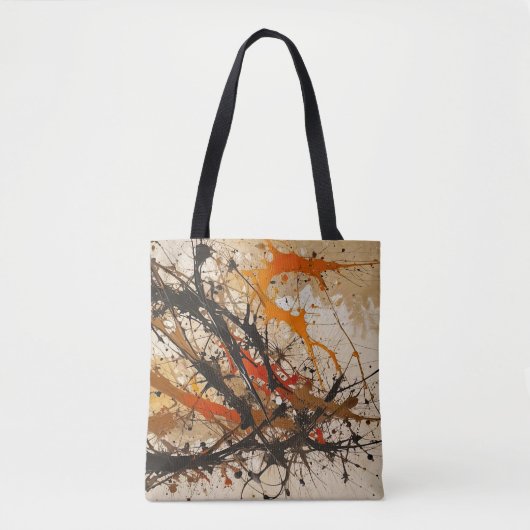 Tote Bag 005_Éclaboussure de peinture (Devant)