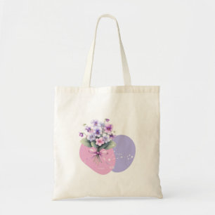 Tote Bag 02 constellations subtiles de violet et de Pisces
