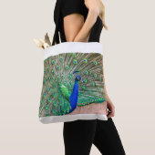 Tote Bag 0601-Peacock (De près)