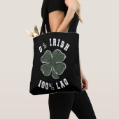 Tote Bag 0 Irlandais 100 Loa Shamrock (De près)