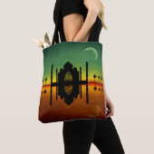 Tote Bag 1001 Réflexion orientale de la nuit (De près)