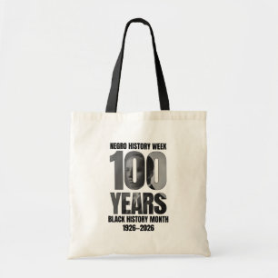 Tote Bag 100 ans Semaine de l'histoire des Noirs Mois de l'