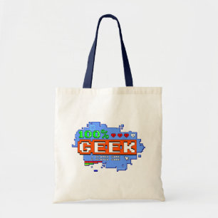 Tote Bag 100% Geek