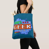 Tote Bag 100% Geek (De près)