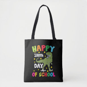 Tote Bag 100 Jours de l'école Trex 100e Jour de l'école