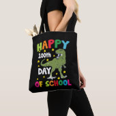 Tote Bag 100 Jours de l'école Trex 100e Jour de l'école (De près)
