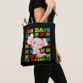 Tote Bag 100 Jours De L'Impressionnant Axolotl 100E Jour De (De près)