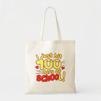Tote Bag 100 Jours d'école Kawaii Style Design