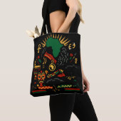 Tote Bag 100 Years of Black History Month 2026 Celebration (De près)