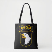 Tote Bag 101e division aéroportée Vétéran militaire (Devant)