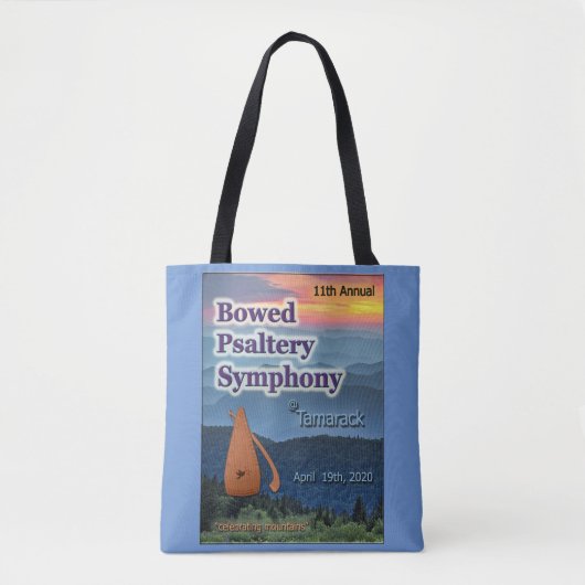 Tote Bag 11e Symphonie annuelle de la Psalterie Soudue Four (Devant)
